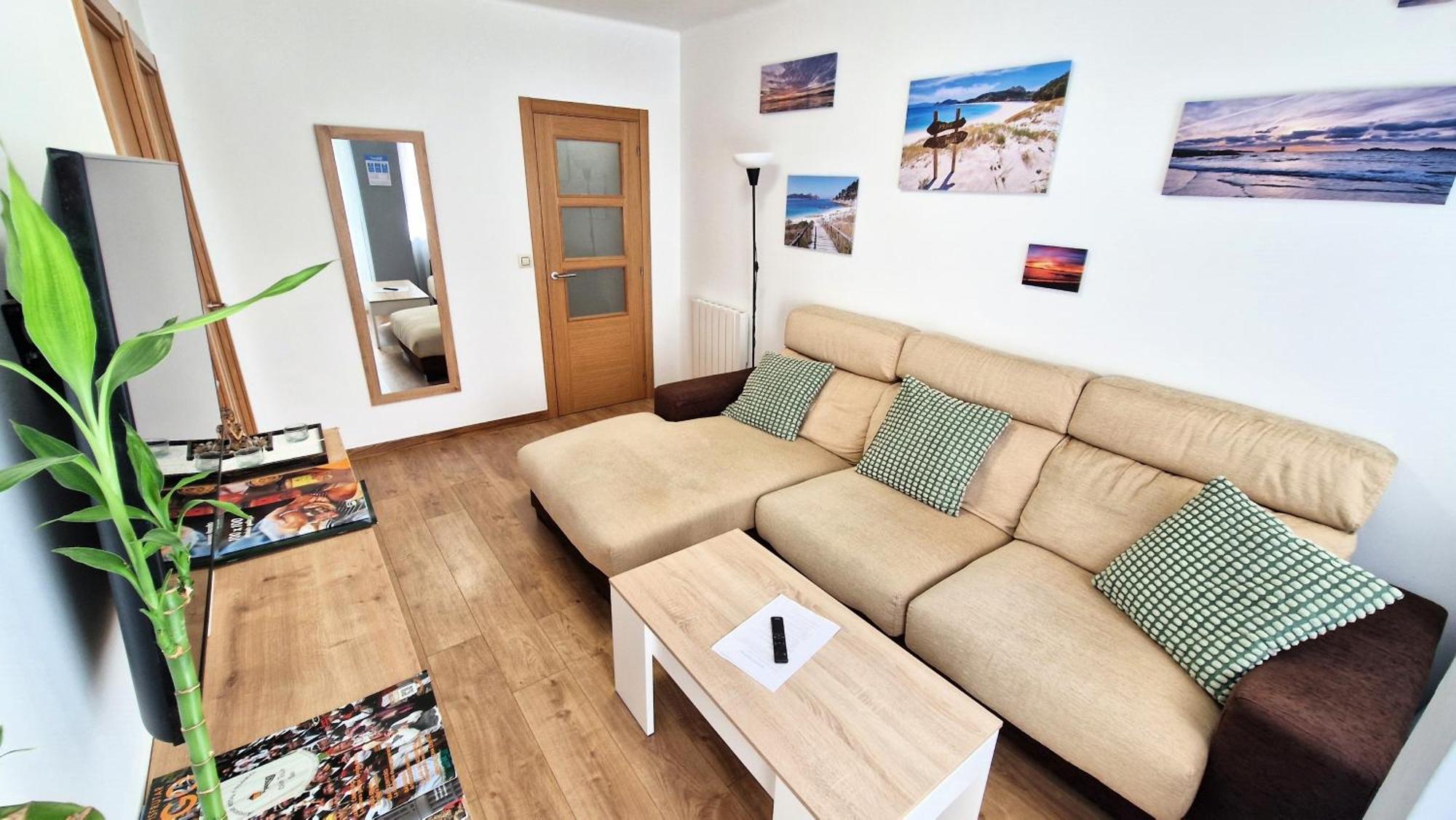 Apartamento Playa Bouzas - Vigo - Parking Free Eksteriør bilde